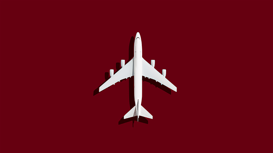 Toy aeroplane logo