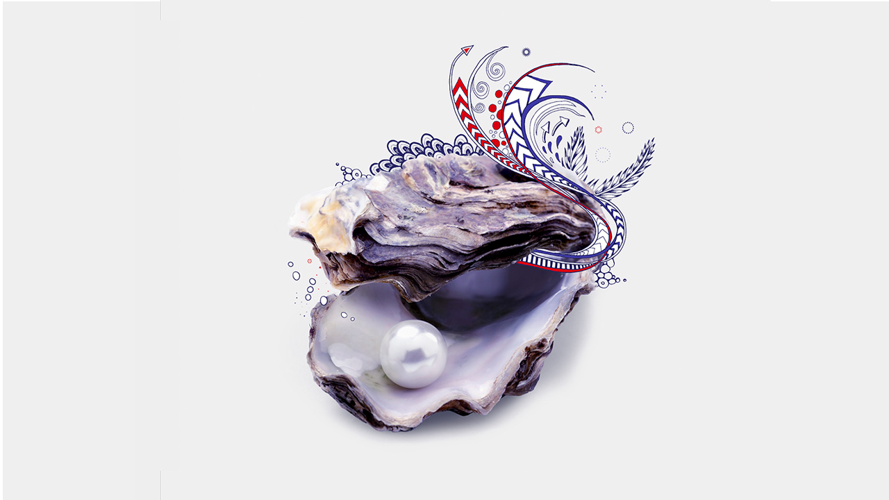 A shell with a pearl; image used for HSBC Sri Lanka investing overseas page