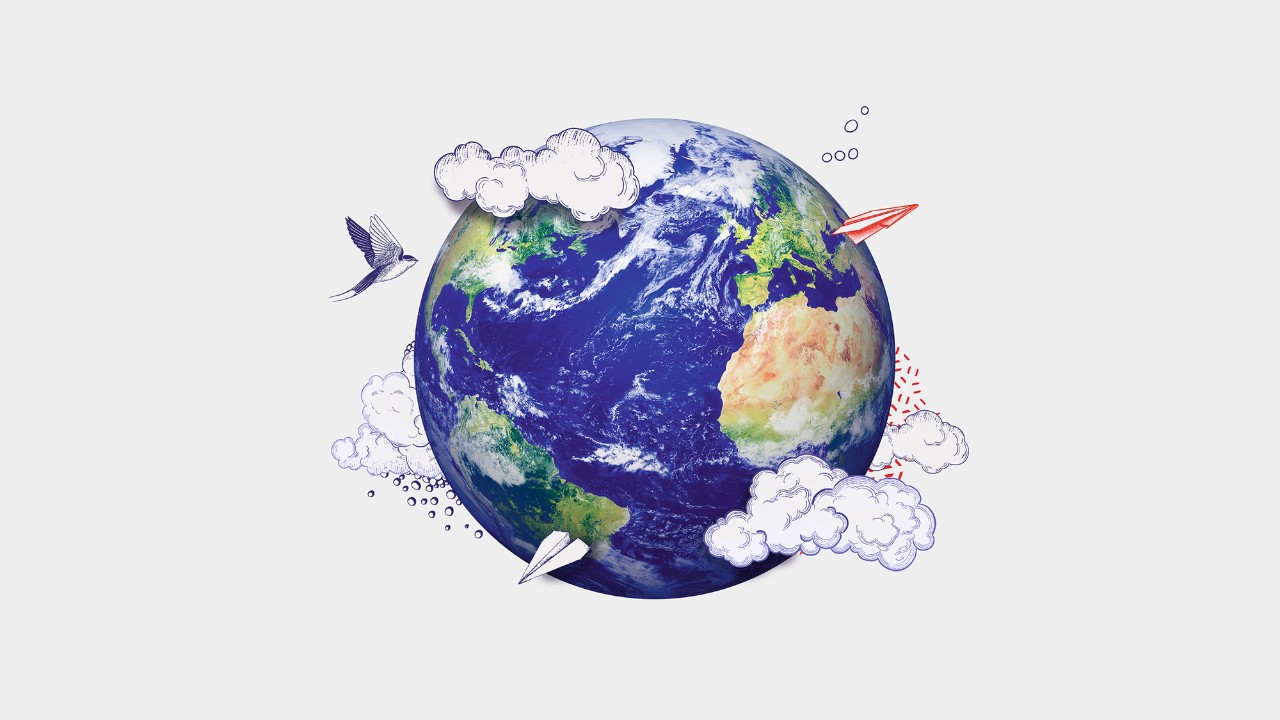 premier globe; image used for HSBC Sri Lanka Visa Platinum Cashback Credit Card Landing Page