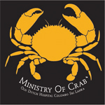 Ministry of Crab logo